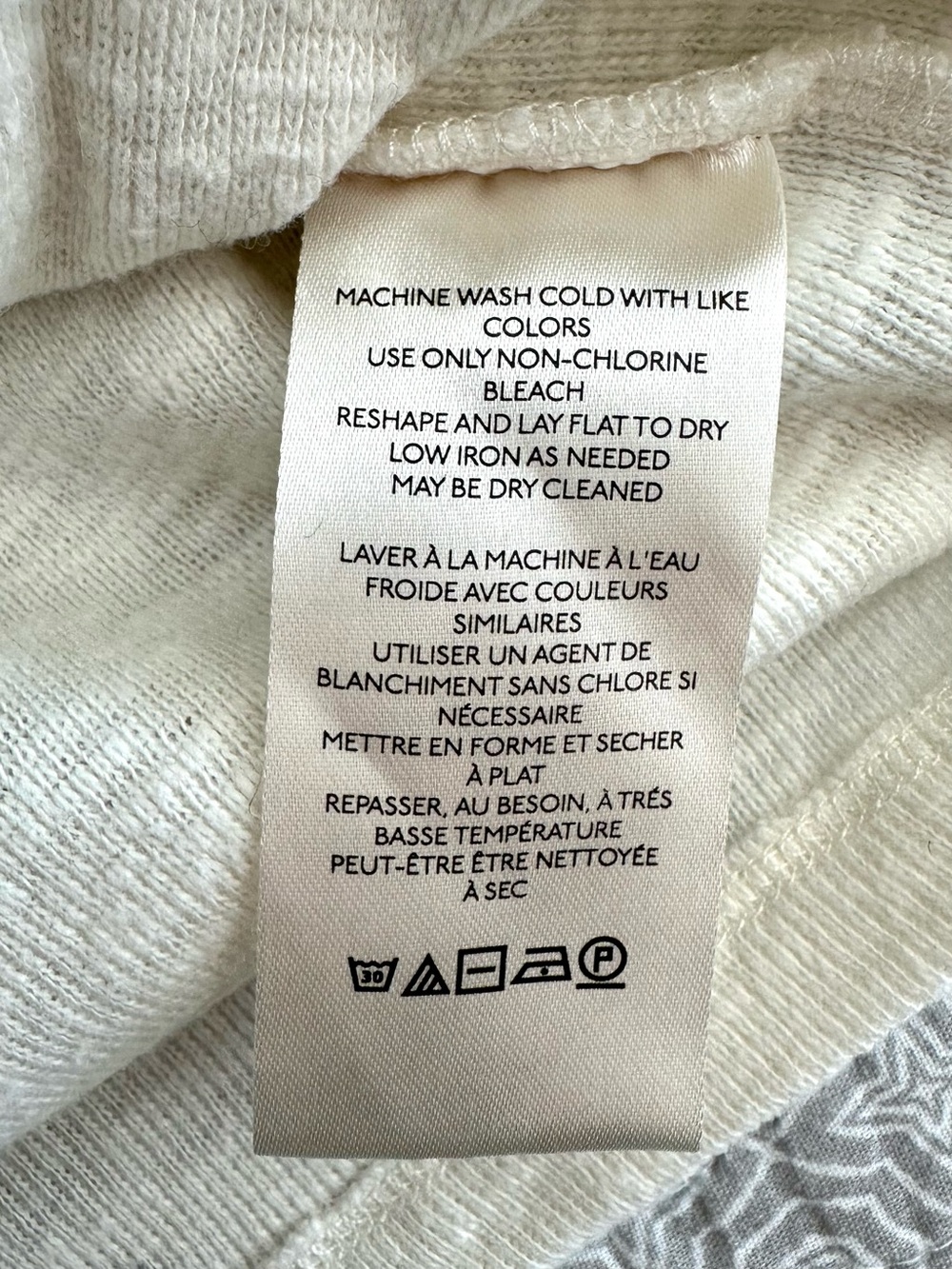 PILCRO Anthropologie Cozy Popover Knit Top Ruffled Ivory Boho Size M - Picture 11 of 12